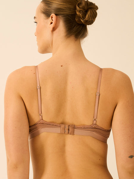 Crossover Bra - Latte
