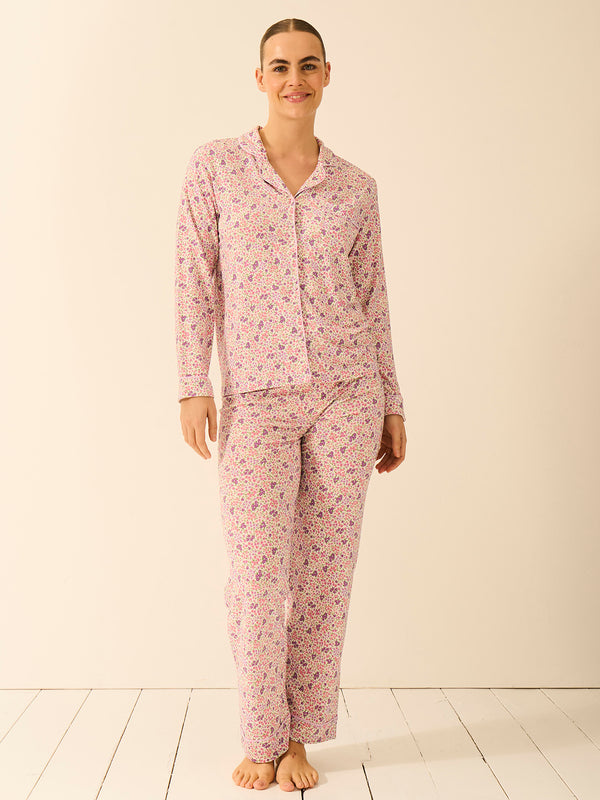 Long Pyjama Set - Lavender Haze