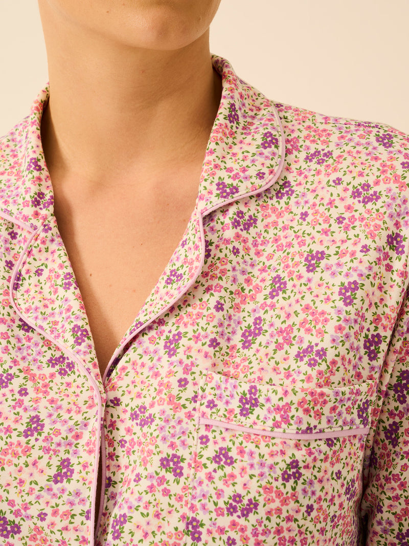 Long Pyjama Set - Lavender Haze