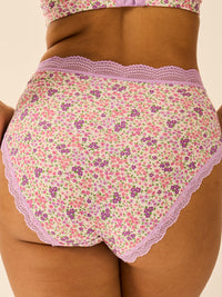 High Rise Knicker - Lavender Haze