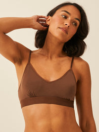T-shirt Bra - Chocolate Charming Garment Enterprises Co