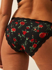 The Original Knicker - RIXO Claudia Black Rose Wholegood Inter-United Ltd