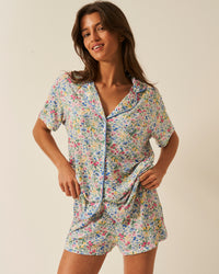 Short Pyjama Set - Summer Garden Charming Garment Enterprises Co