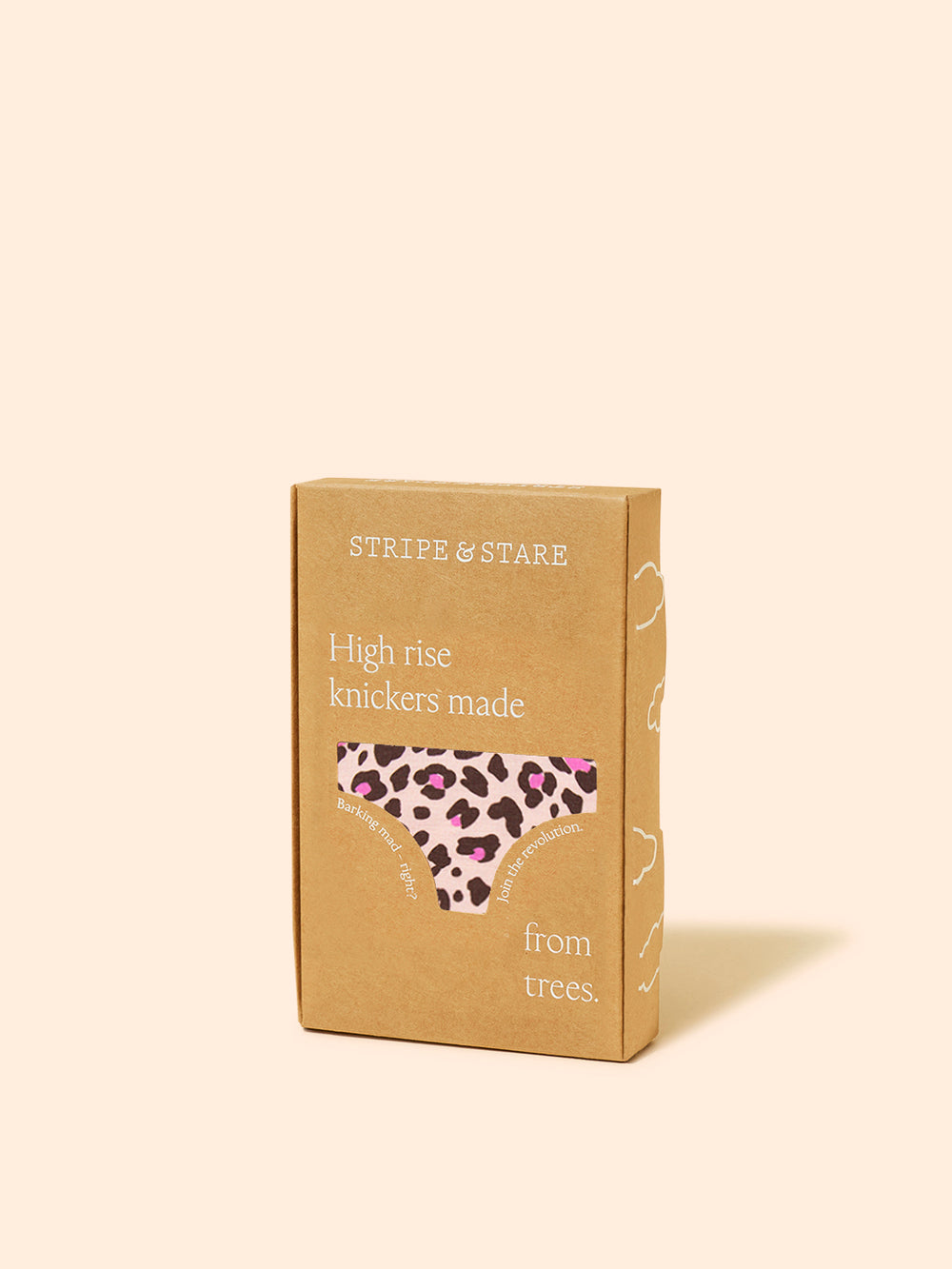 High Rise Knicker - Liquorice Leopard Charming Garment Enterprises Co