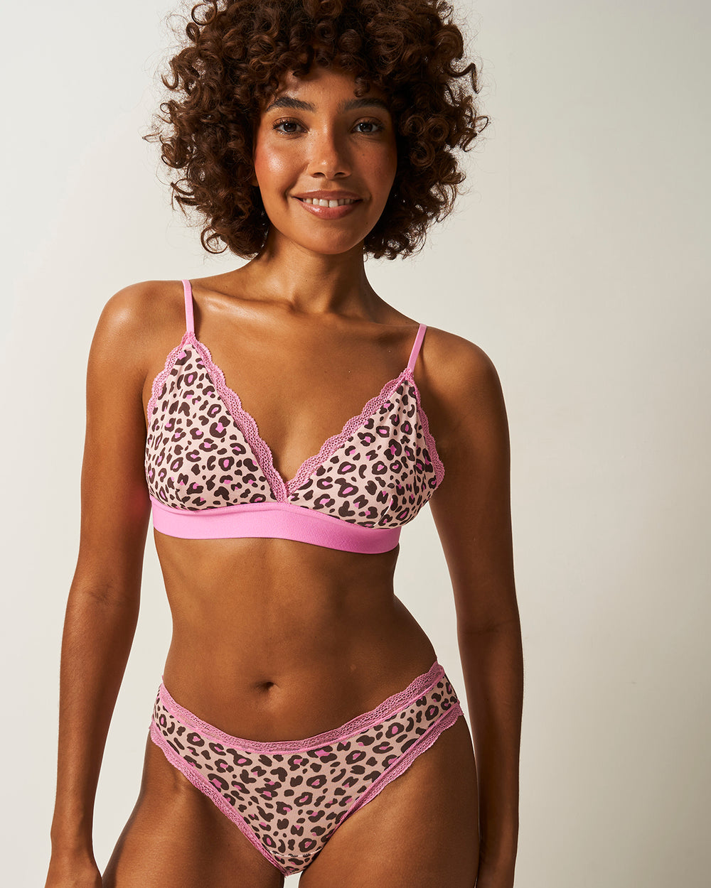 The Original Knicker - Liquorice Leopard Stripe & Stare