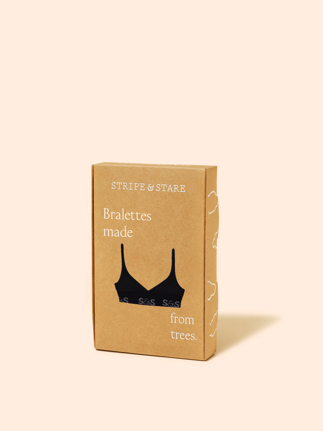 Triangle Bra - The Logo Edit Black