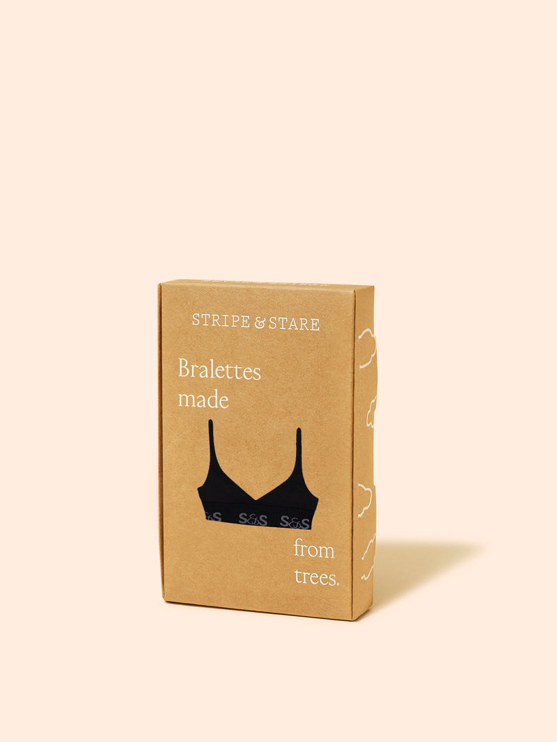 Triangle Bra - The Logo Edit Black