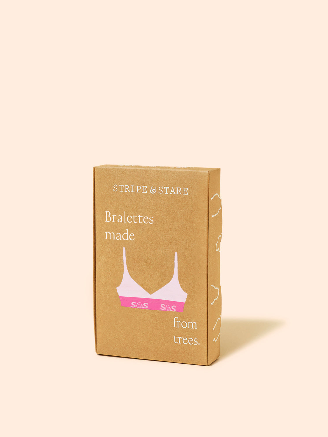 Triangle Bra - The Logo Edit Pink