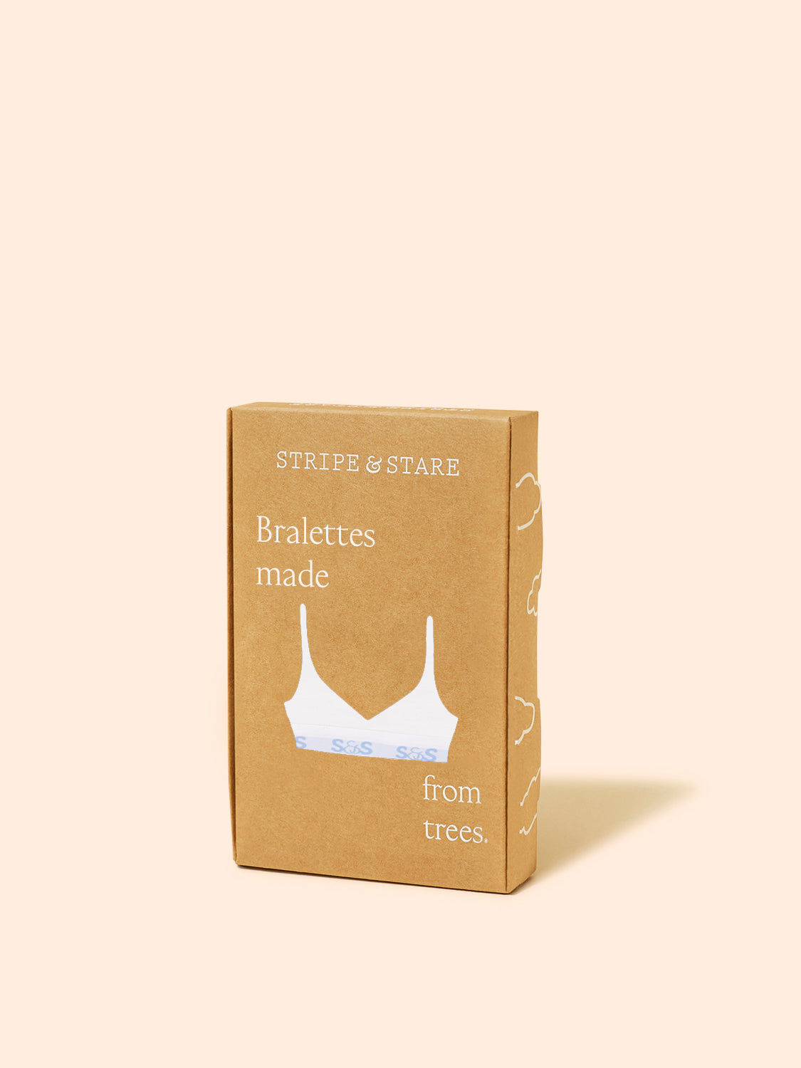 Triangle Bra - The Logo Edit White