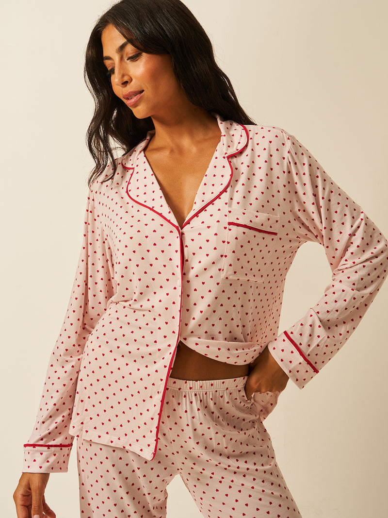 Long Pyjama Set - Mini Heart