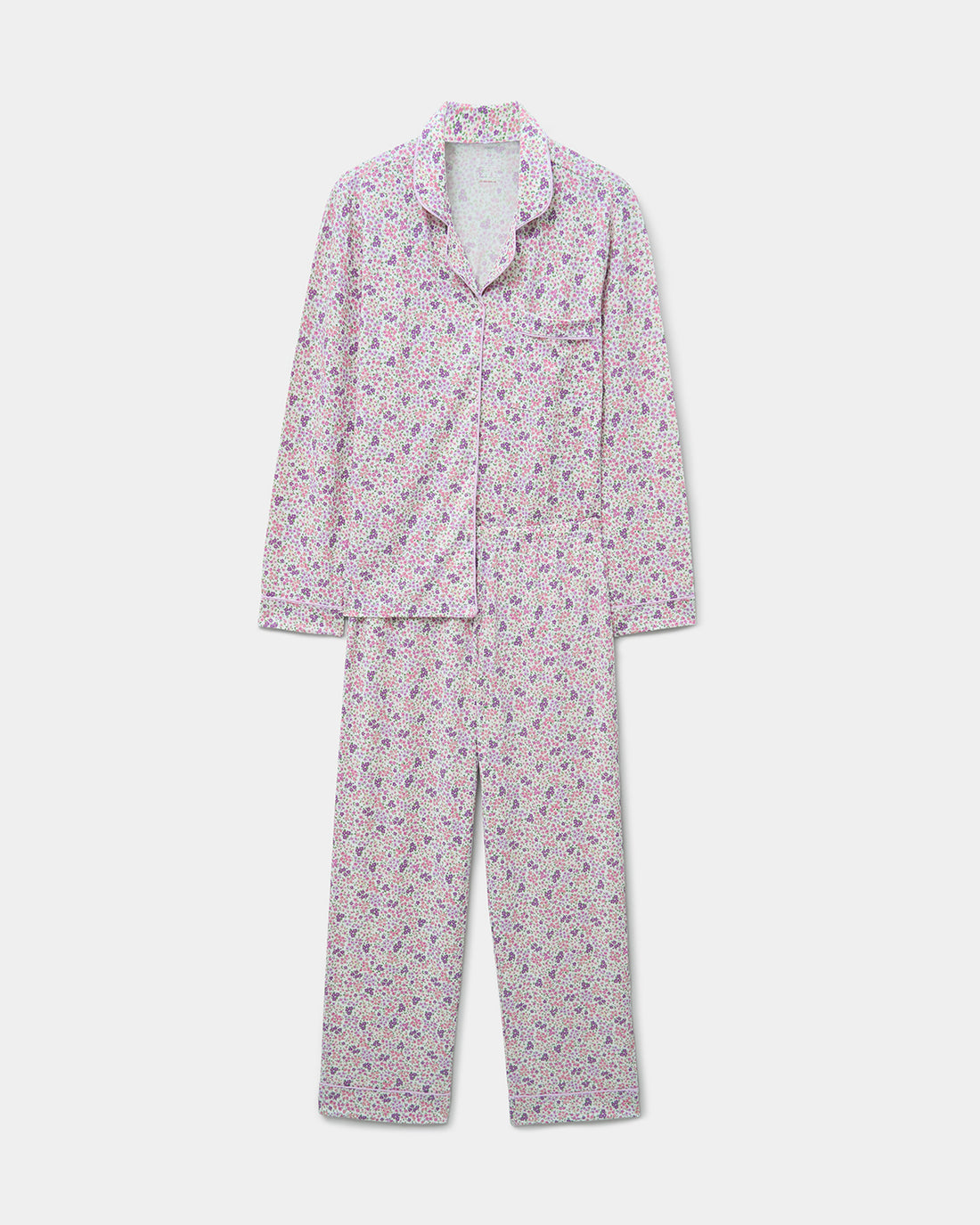 Long Pyjama Set - Lavender Haze