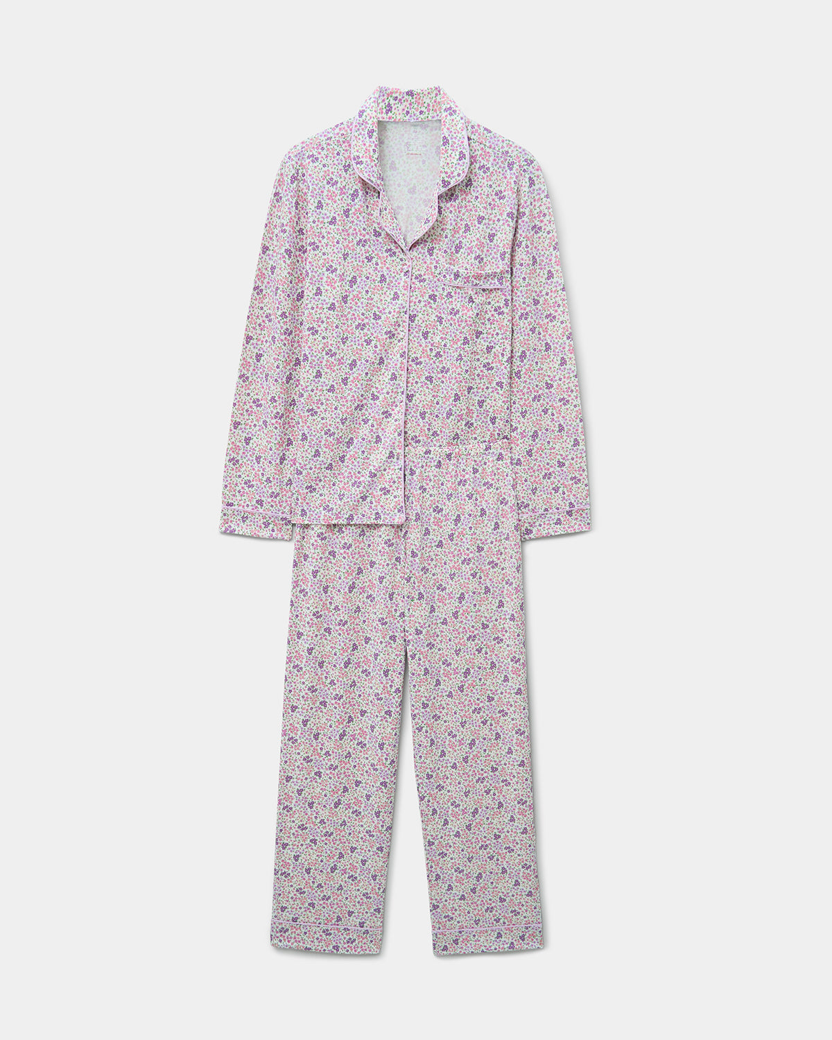 Long Pyjama Set - Lavender Haze