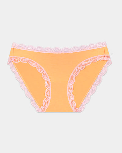 The Original Knicker - Mango Sorbet Stripe & Stare