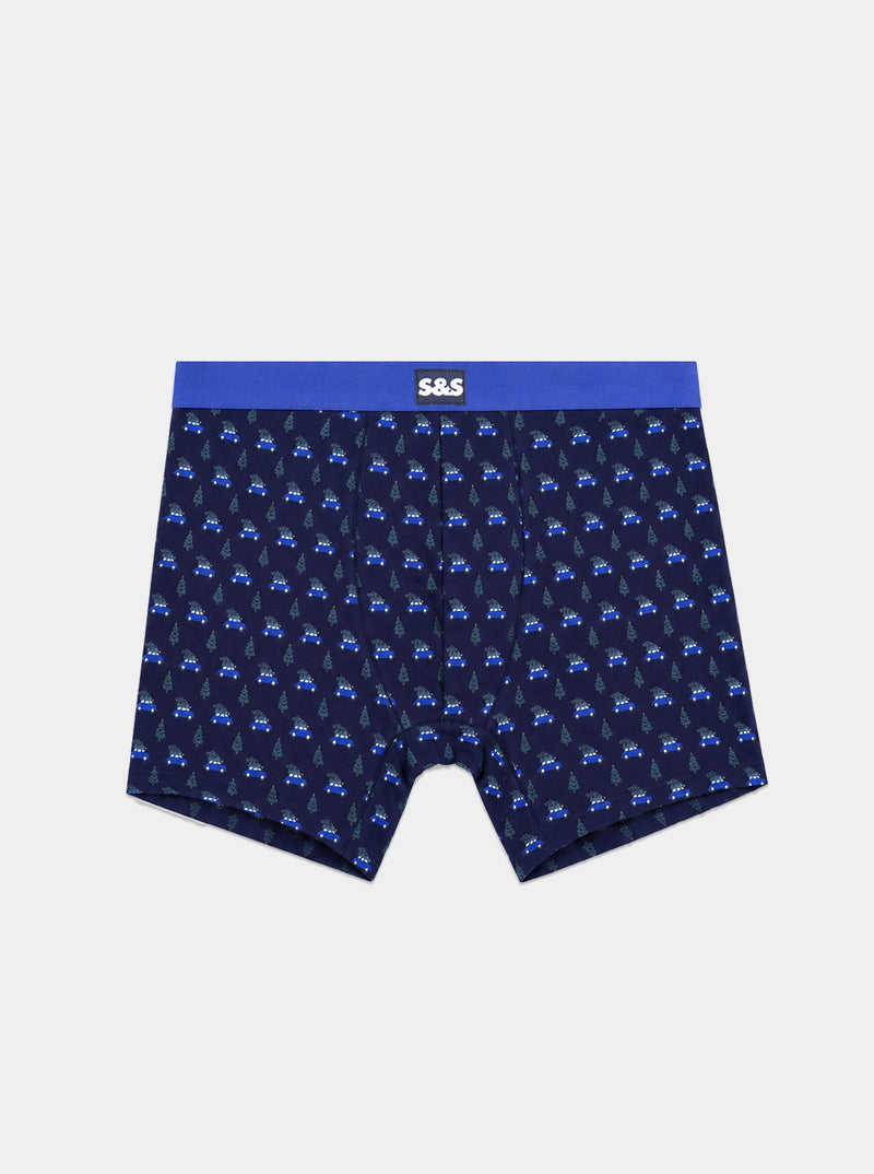 Men's Boxer - Drivin Home for Christmas