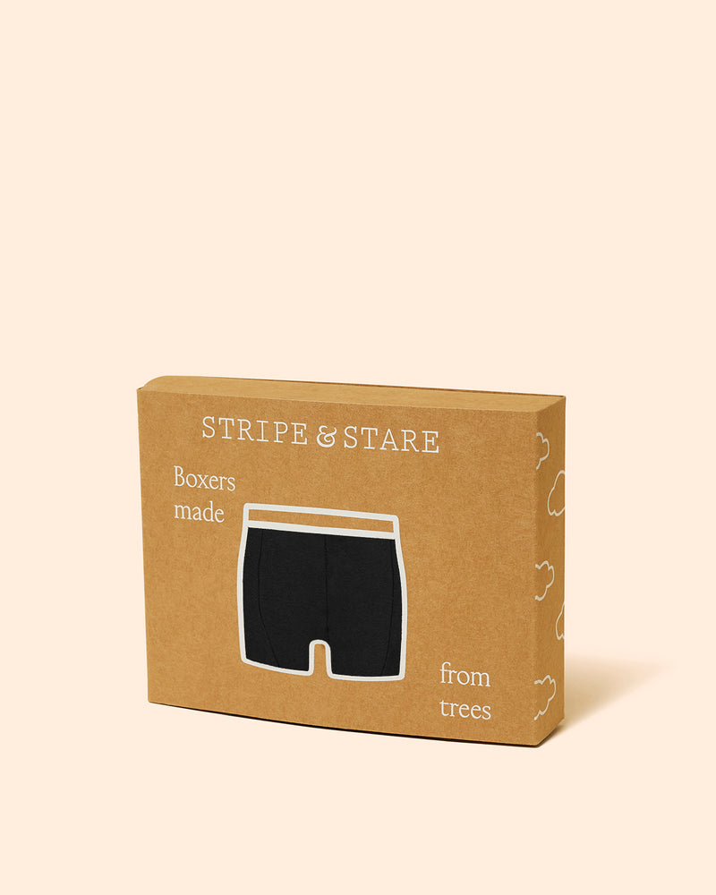 Men's Boxer - Black Wholegood Inter-United Ltd