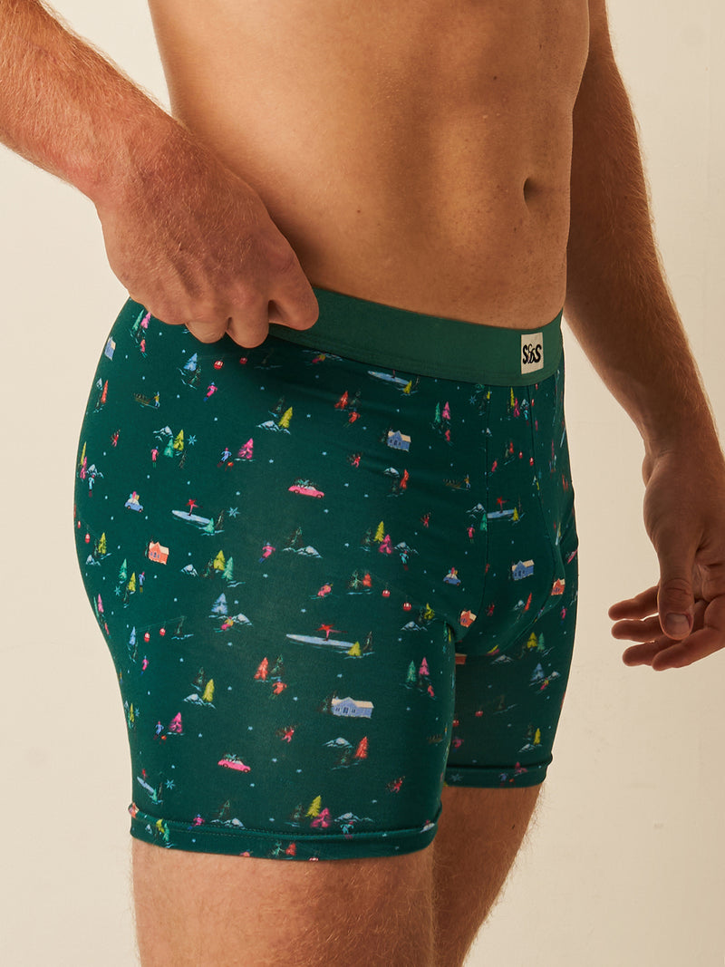 Men's Boxer - Gone Skiing