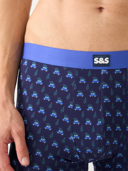 Men's Boxer - Drivin Home for Christmas