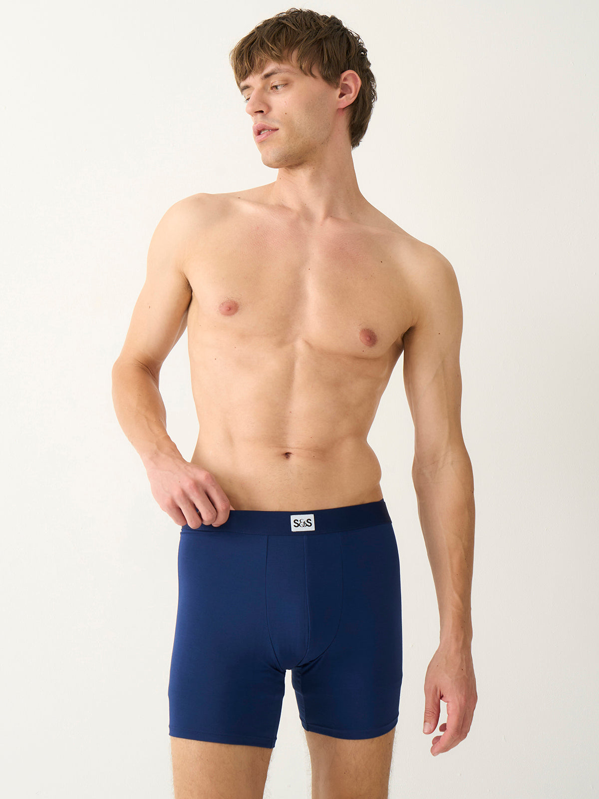 Men's Boxer Four Pack - Blues