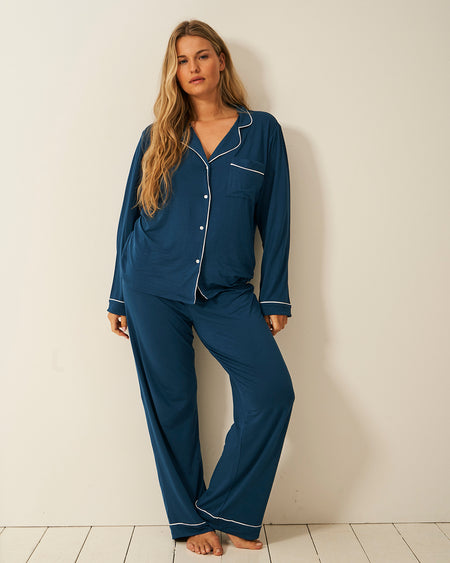 Long Pyjama Set - Midnight Charming Garment Enterprises Co