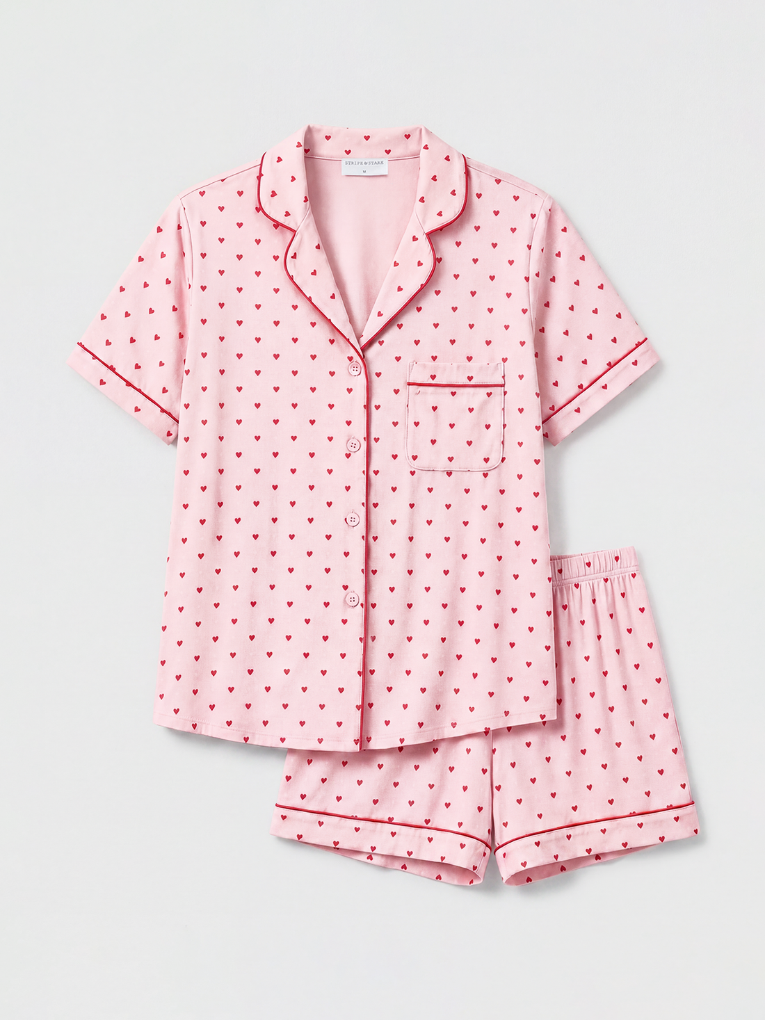 Short Pyjama Set - Mini Heart