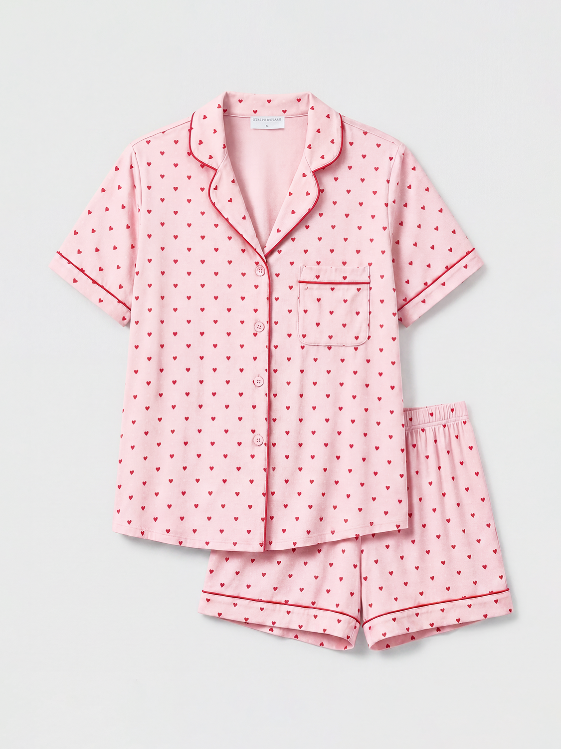 Short Pyjama Set - Mini Heart