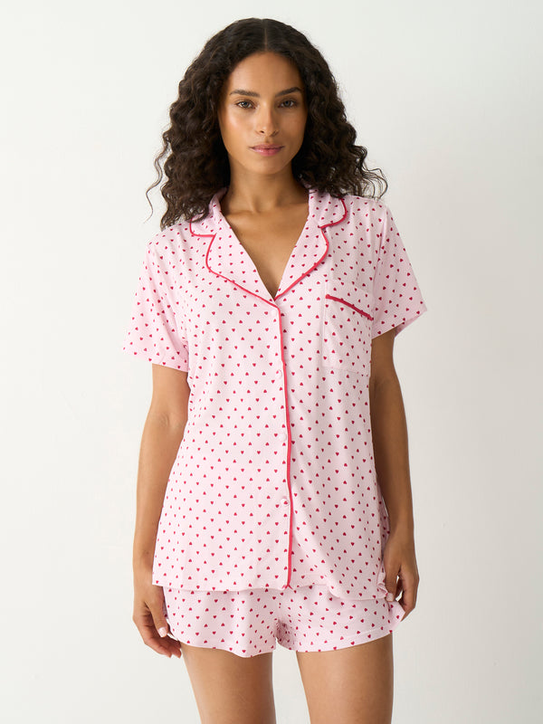 Short Pyjama Set - Mini Heart