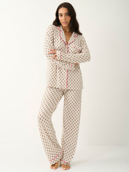 Long Pyjama Set - Mistletoe Kisses