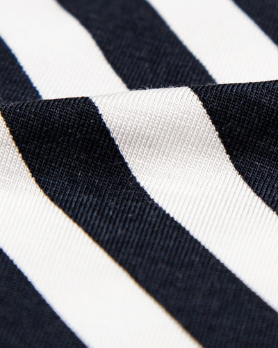 Brazilian Knicker - Monochrome Diagonal Stripe Stripe & Stare