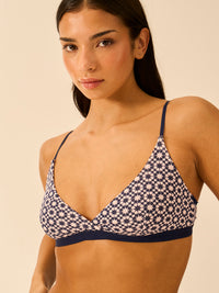 Crossover Bra - Mosaic Nights