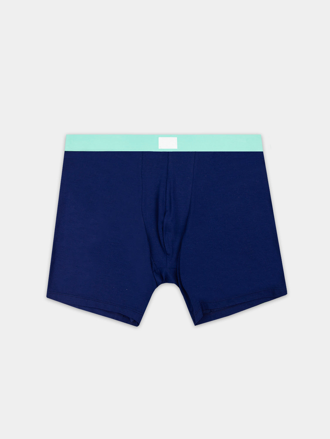 Men's Boxer - Navy & Neon Mint