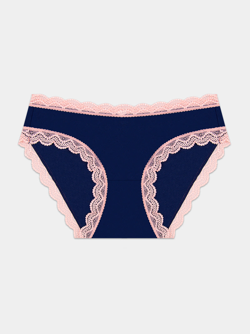 The Original Knicker - Navy & Neon Peach Wholegood Inter-United Ltd