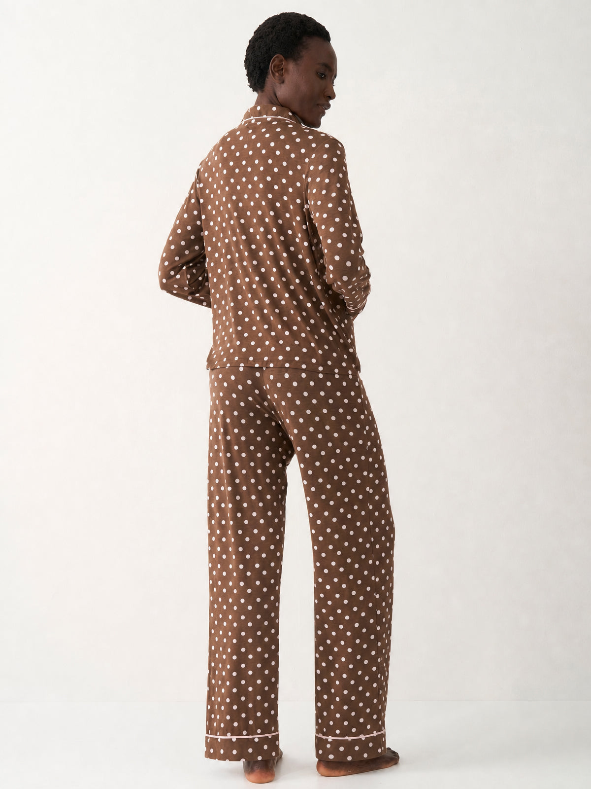 Long Pyjama Set - Neapolitan Polkadot