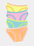 The Original Knicker Four Pack - Neon Candy