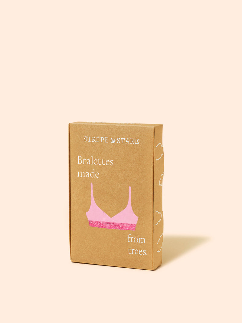 Triangle Lace Bra - Neon Kiss