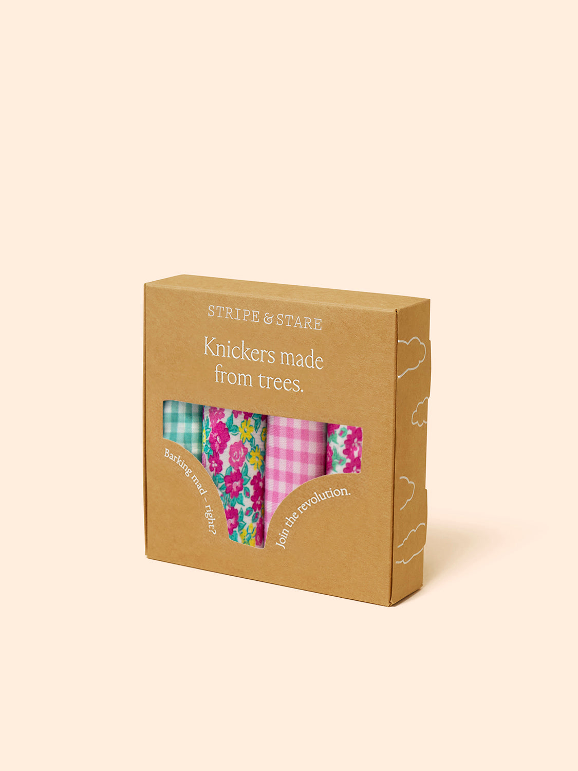 The Original Knicker Four Pack - Neon Meadow Charming Garment Enterprises Co