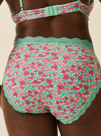 High Rise Knicker - Neon Meadow Charming Garment Enterprises Co