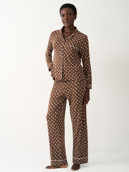 Long Pyjama Set - Neapolitan Polkadot