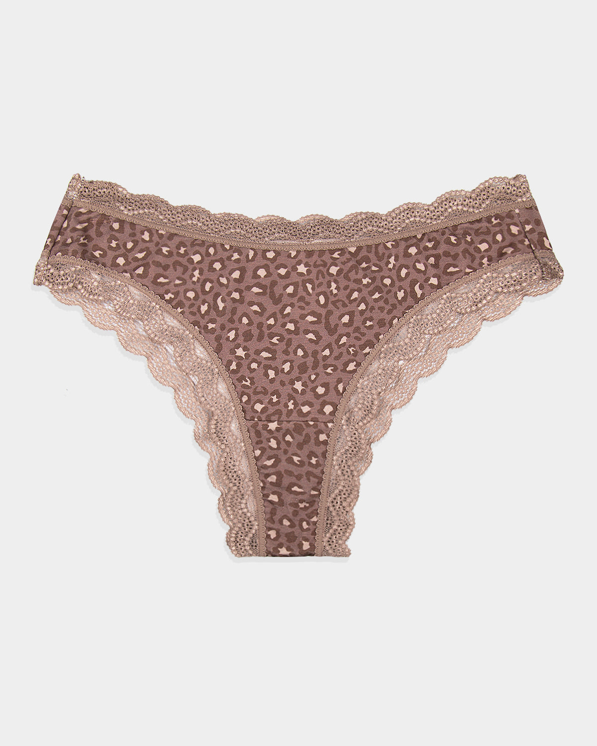 Brazilian Knicker - Neutral Leopard Taupe Charming Garment Enterprises Co