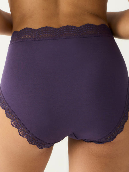 High Rise Knicker Four Pack - Night Fog