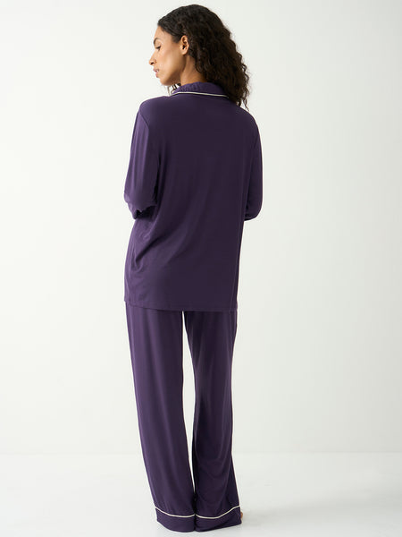 Long Pyjama Set - Night Fog