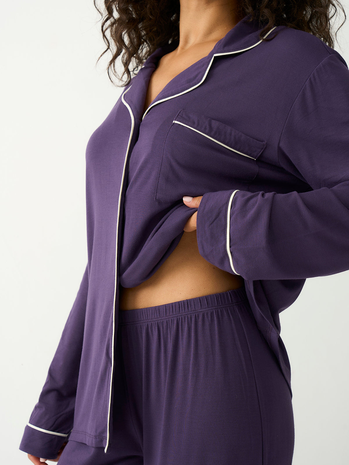 Long Pyjama Set - Night Fog