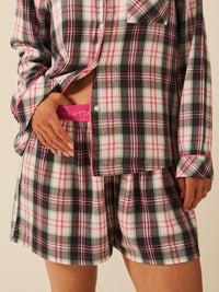 Soft Brushed Woven Pyjama Shorts - No Grey Days Fast Track Sourcing FZC LLC