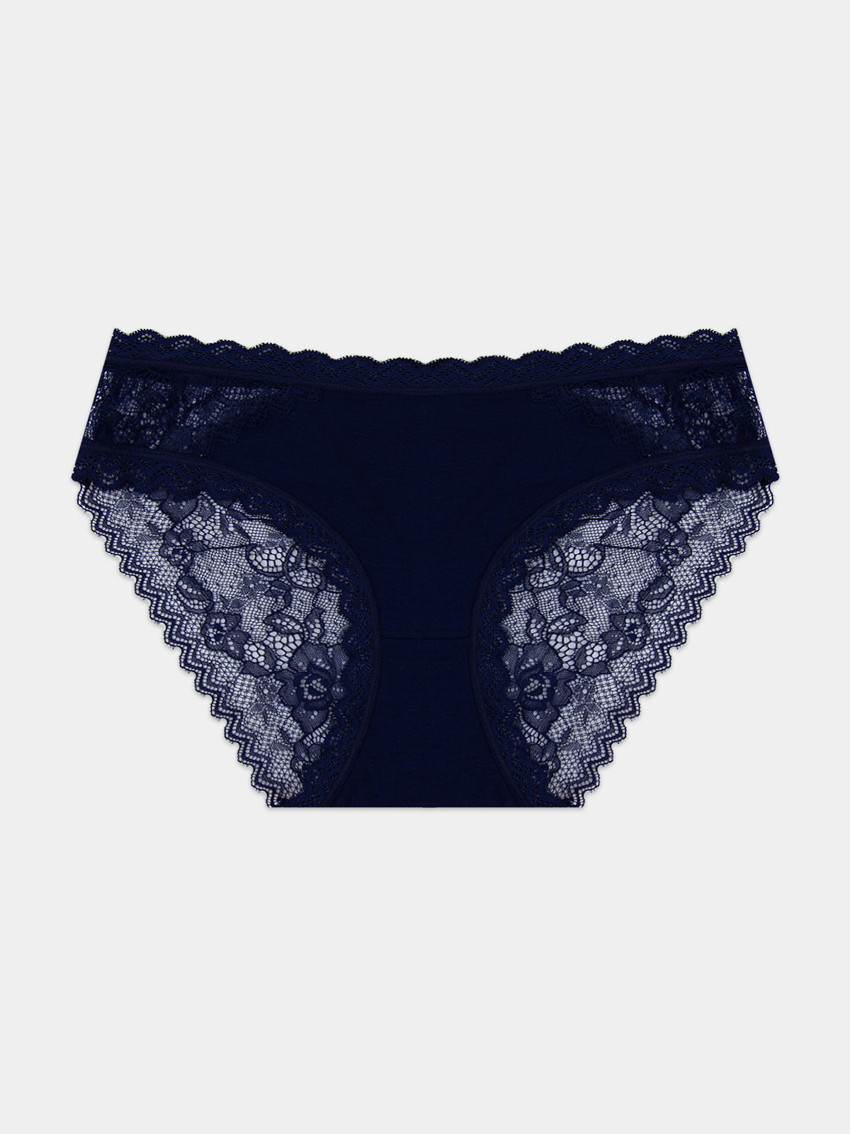Eco lace Original Knicker - Navy