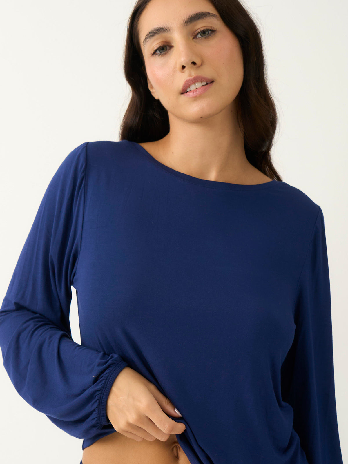 Relaxed Long Pyjama Set - Ocean