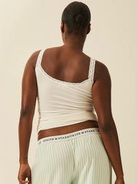 Lace Cami - White