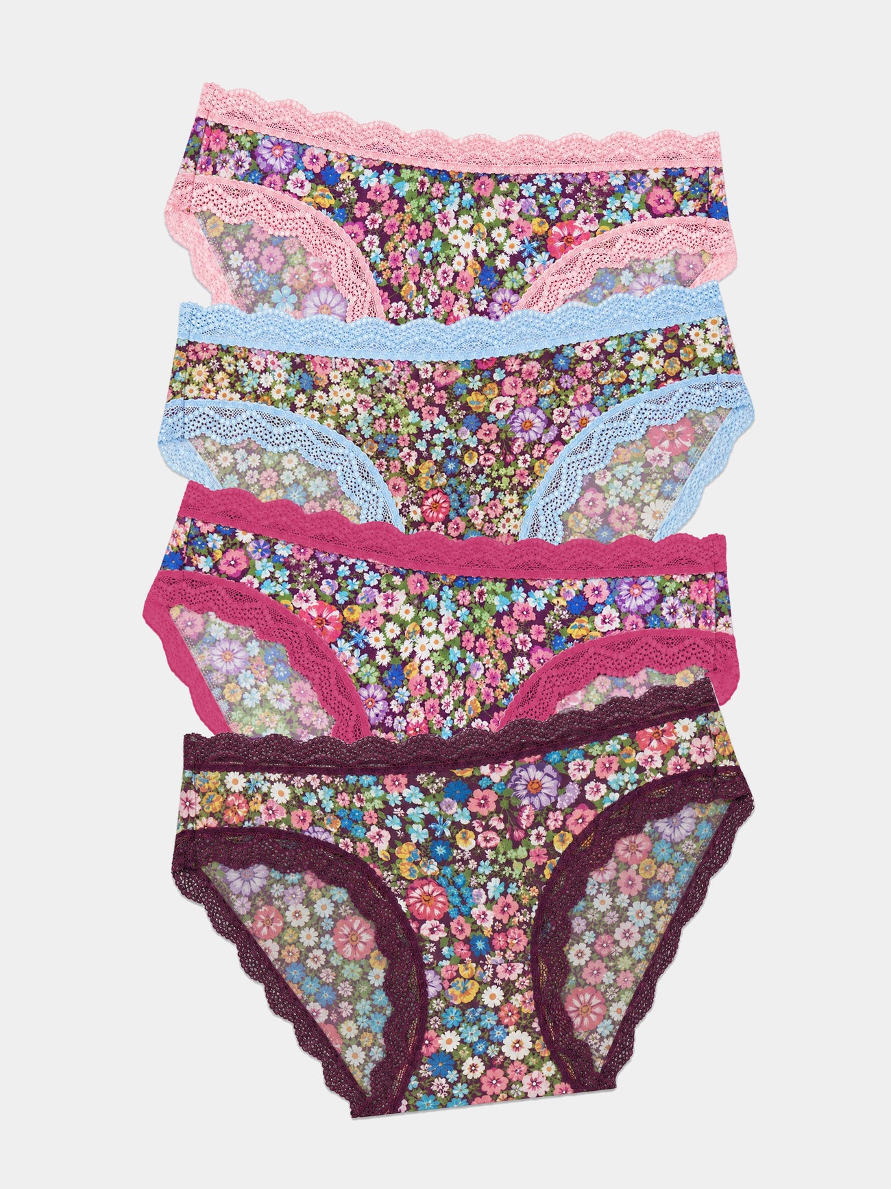 The Original Knicker Four Pack - Pansy Pop