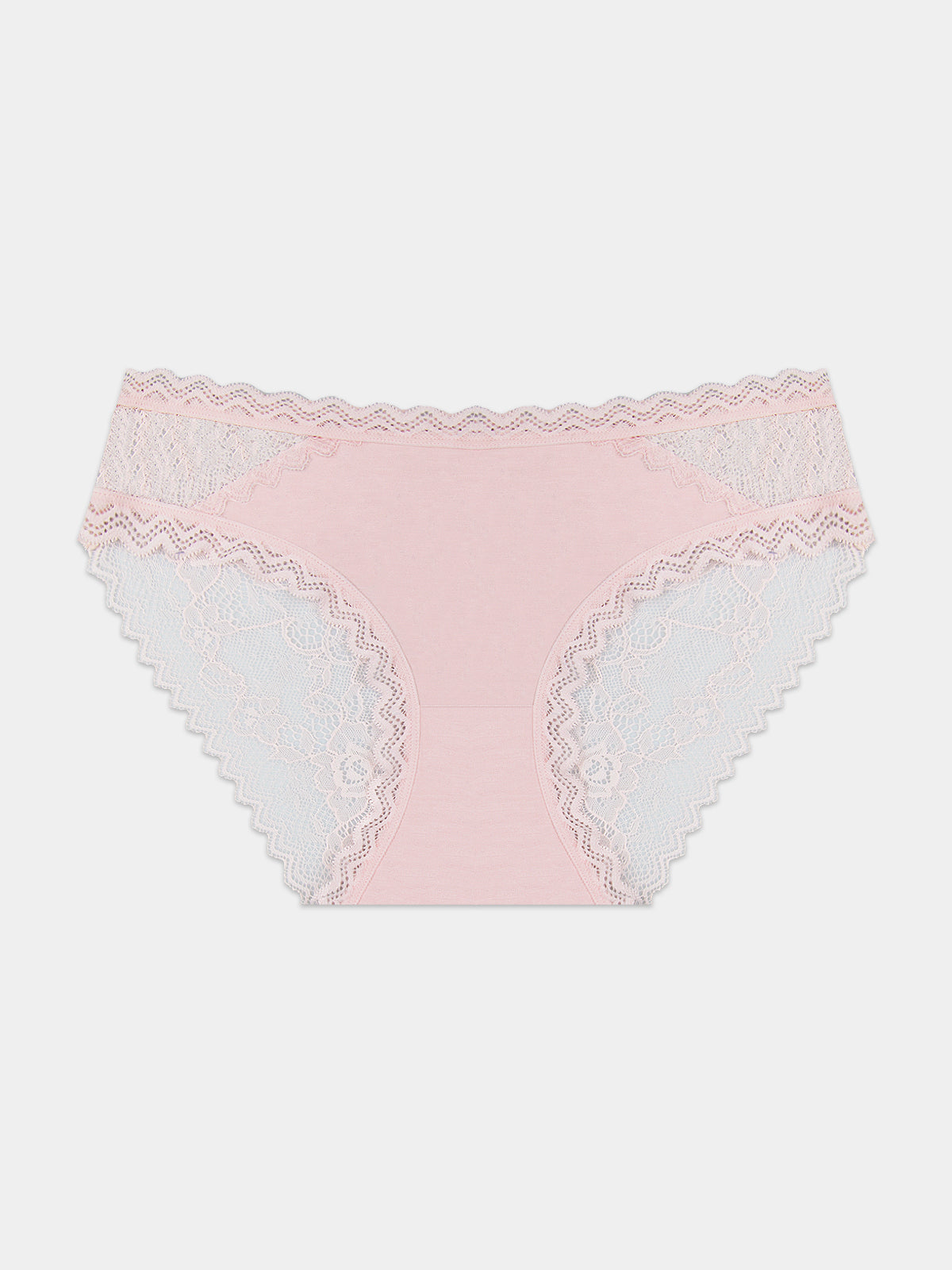 Eco Lace Original Knicker - Pale Pink