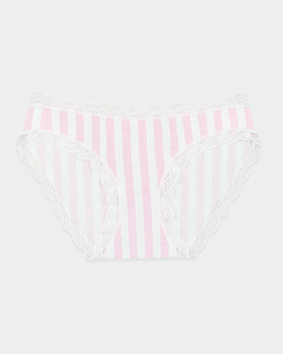 The Original Knicker - Pale Pink Stripe Stripe & Stare