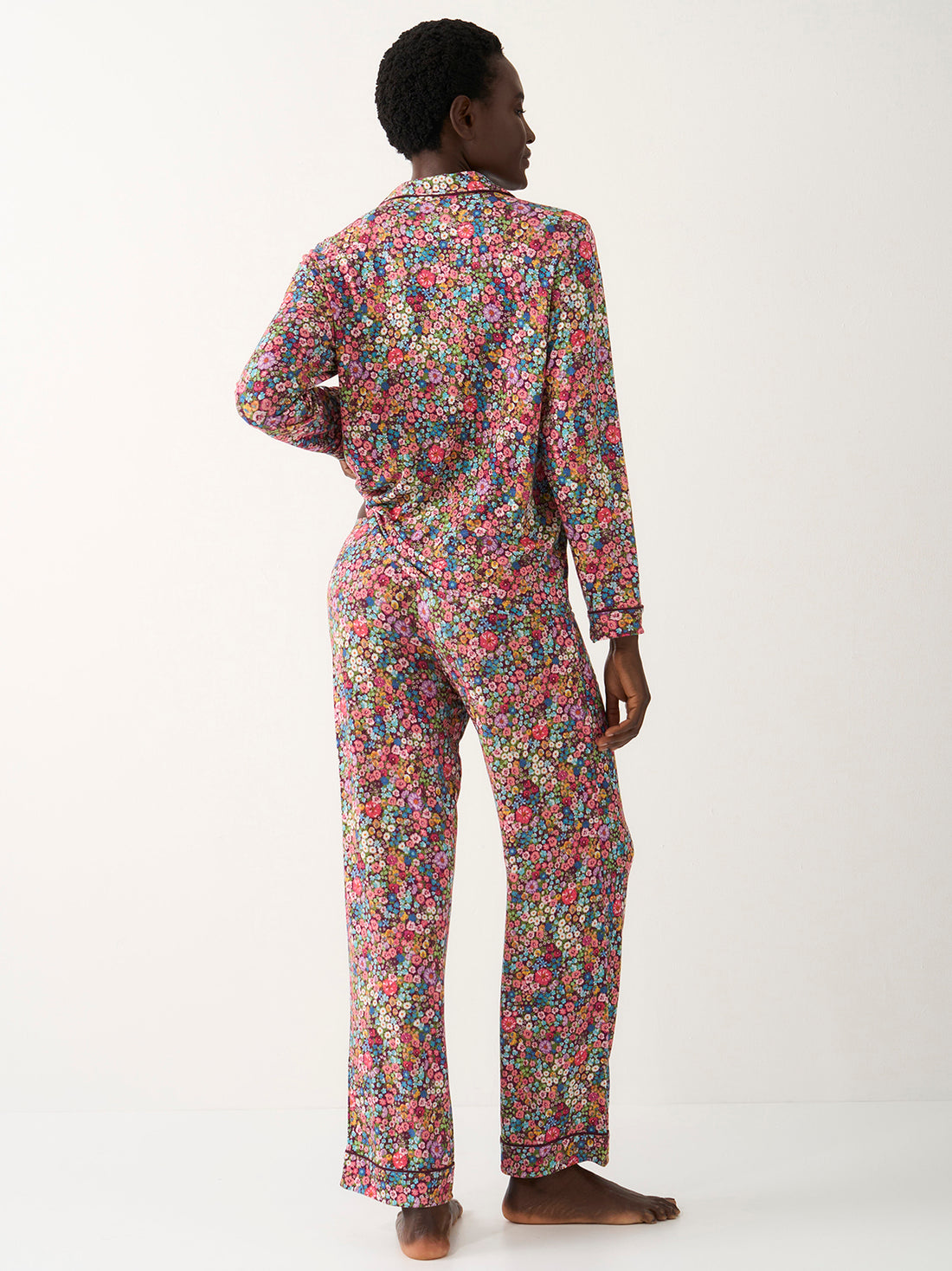Long Pyjama Set - Pansy Pop