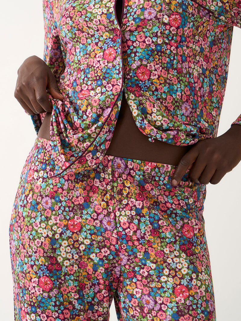 Long Pyjama Set - Pansy Pop